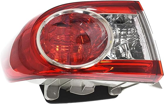 Luz trasera exterior compatible con Toyota Corolla 2011-2013.