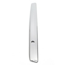  Moldura de ajuste del maletero, compatible con Toyota Corolla 2009-2011, Cromo.
