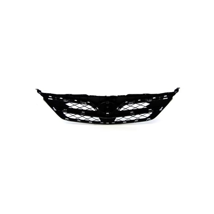 Parrilla superior delantera, cromada, compatible con Toyota Corolla 2011-2013.