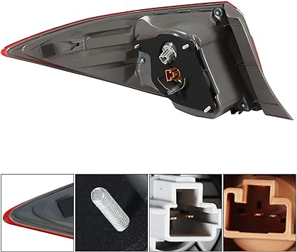 Luz trasera exterior para corolla 2014