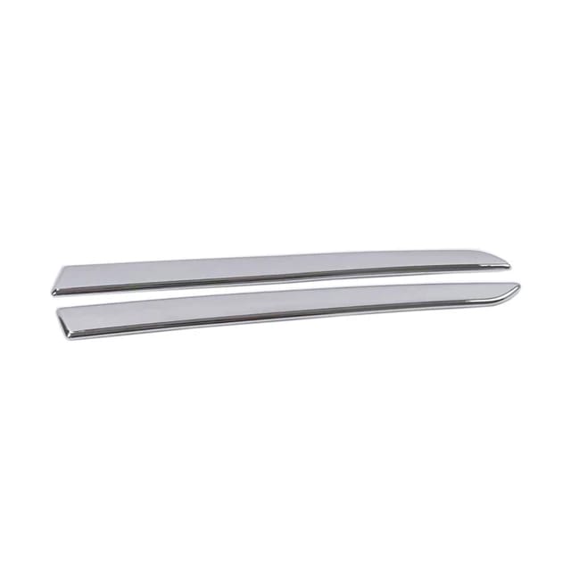 Esquina cubierta protectora exterior del bumper trasero, juego de 2 piezas en acabado cromado y acabado negro, para Honda CR-V 2017 2018 2019 2020 2021 2022.