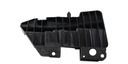 Placa de guía de aire del panel de ajuste del parachoques delantero, compatibles con HONDA CR-V 2017-2019.
