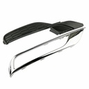 Cubierta de alógena, compatible con HONDA CR-V 2015-2016, rejillas inferiores, cubierta tipo ceja, molduras de marcos, accesorios decorativos de enfoque de bumper delantero.