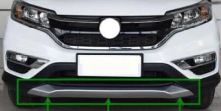 Alerón inferior del tablero del parachoques delantero para  HONDA CR-V 2015-2019.