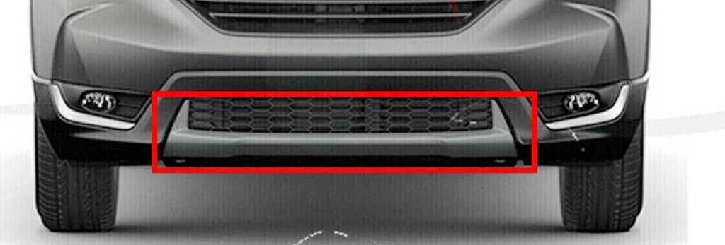 Cubierta de bumper inferior delantero, compatible con HONDA CR-V 2017-2019.