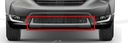 Cubierta de bumper inferior delantero, compatible con HONDA CR-V 2017-2019.