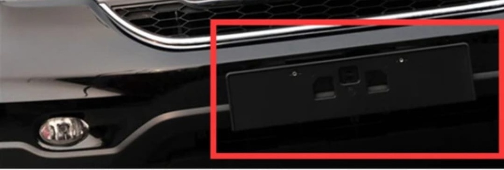 Soporte para Honda, Soporte CR-V CRV 2007 08 09 10 11 12 13 14 15 16 - 20 2021, Marco luz matrícula, Para luz de matrícula
