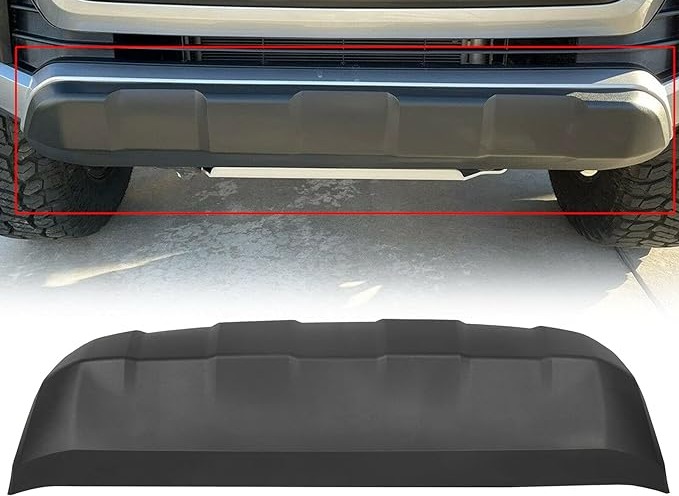 Panel del bumper delantero inferior para Toyota Tacoma 2016-2020, color negro(Pechera).