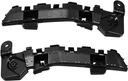 Conjunto de soportes para bumper delantero, compatible con HONDA CR-V 2012-2016.
