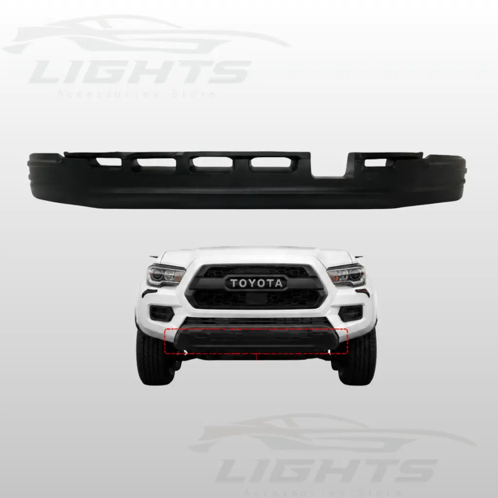 Spoiler inferior del bumper delantero para Toyota Tacoma 2016-2023.