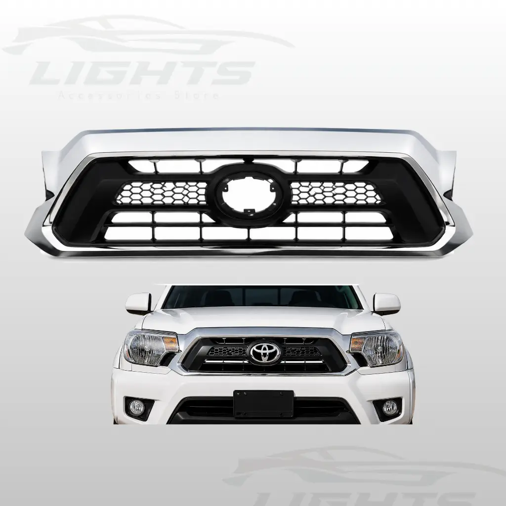 Parilla frontal compatible con Toyota Tacoma 2012-2015.