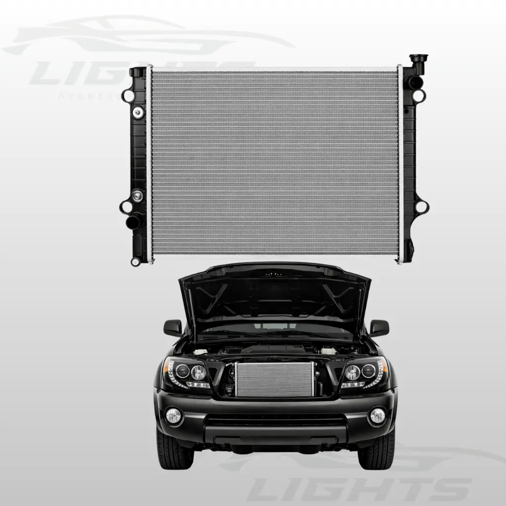 Radiador compatible con Toyota Tacoma 2005-2015.