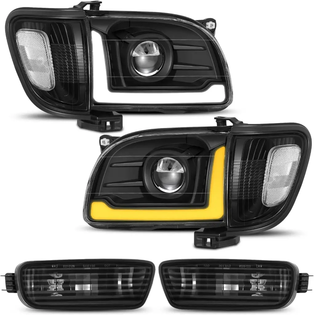Focos LED DRL Toyota Tacoma 2001-2004.