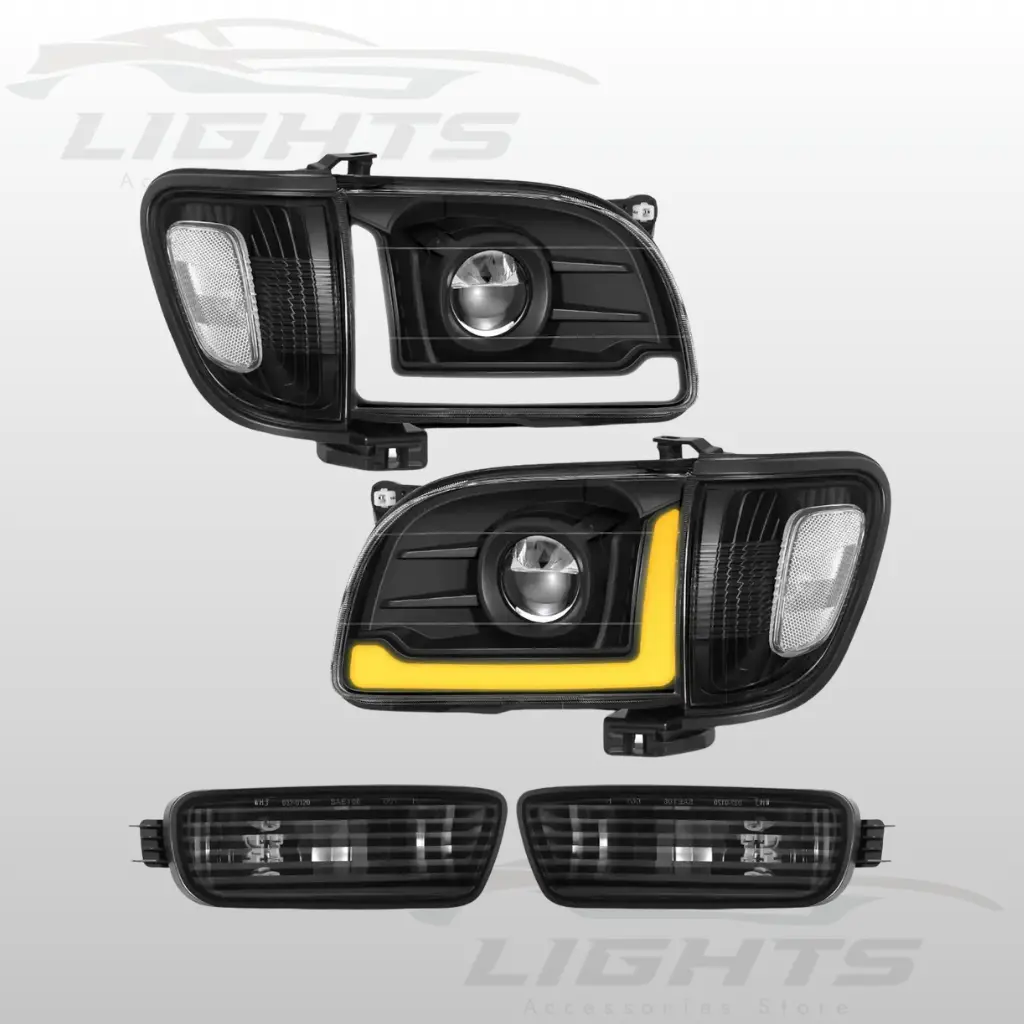 Focos delanteros DRL Led Toyota Tacoma 2001-2004.