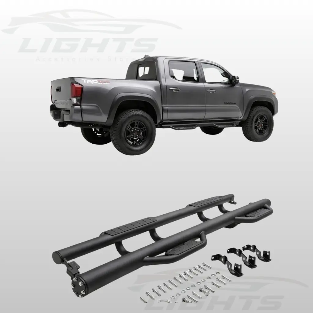 Gradas TRD para Toyota Tacoma 2005-2023 doble cabina.