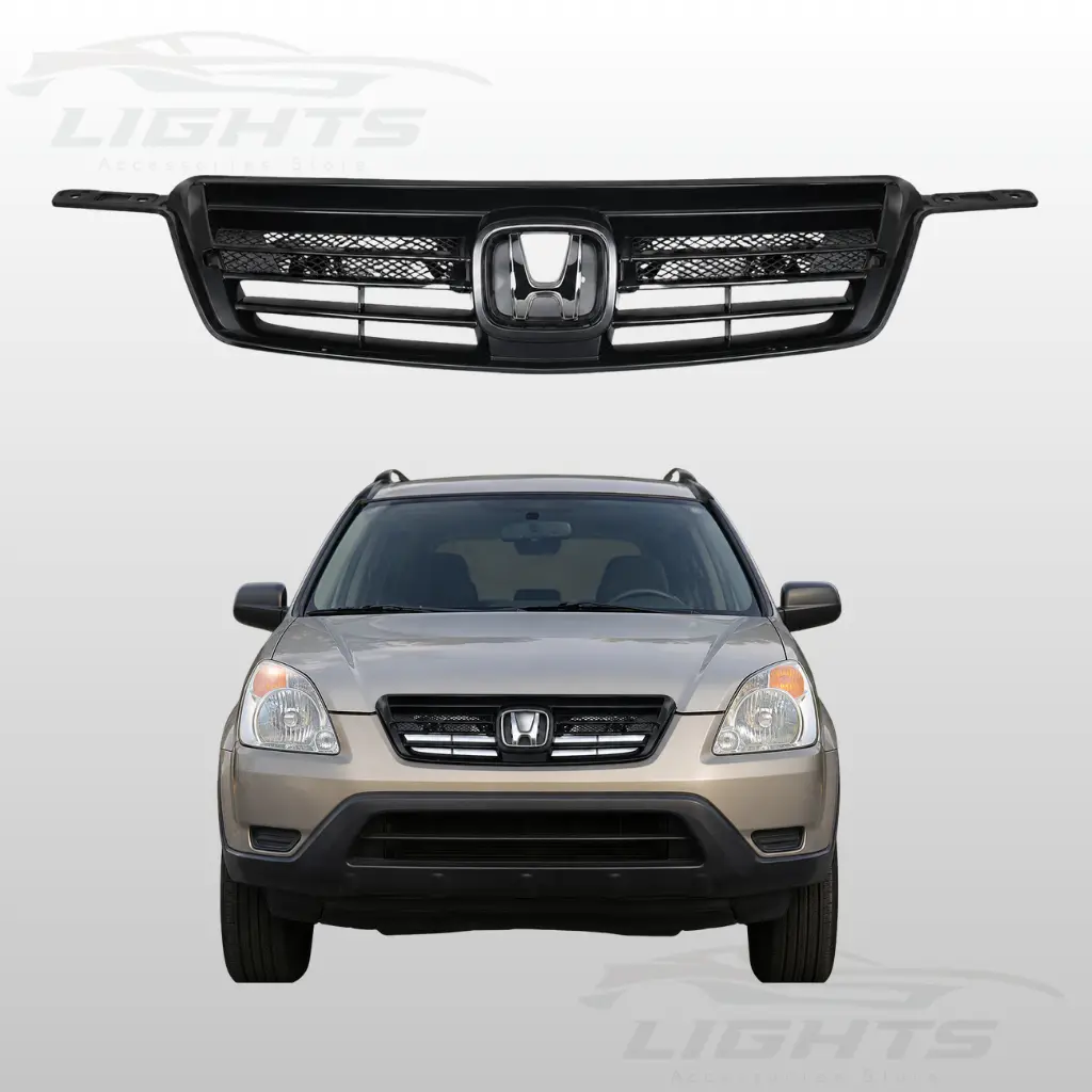 Parrilla frontal compatible con Honda CR-V 2002-2004. 
