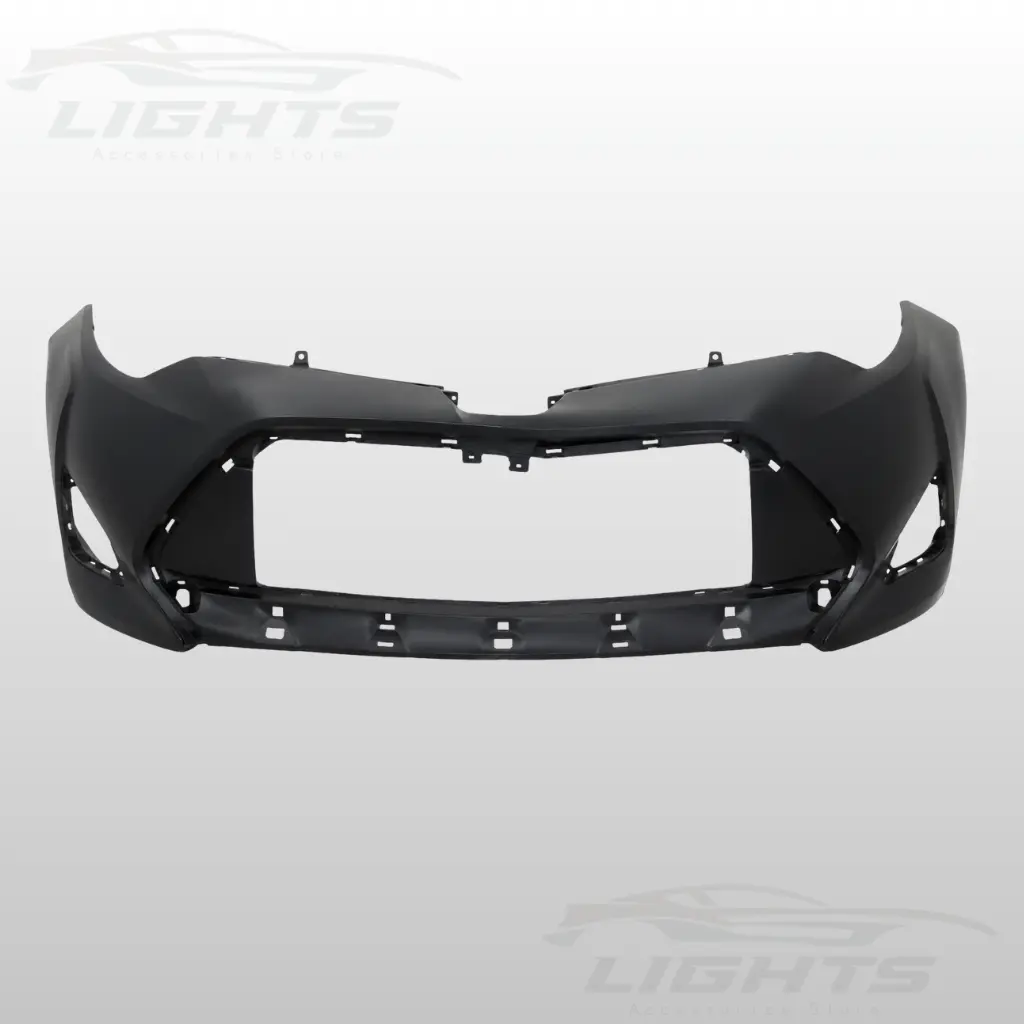 Bumper delantero compatible con Toyota Corolla 2017-2019 modelo Le.