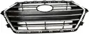 Parrilla cromada del bumper delantero compatible con Hyundai Elantra 2017-2019.