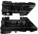 Placa de guía de aire del panel de ajuste del bumper delantero, compatibles con HONDA CR-V 2017-2019.