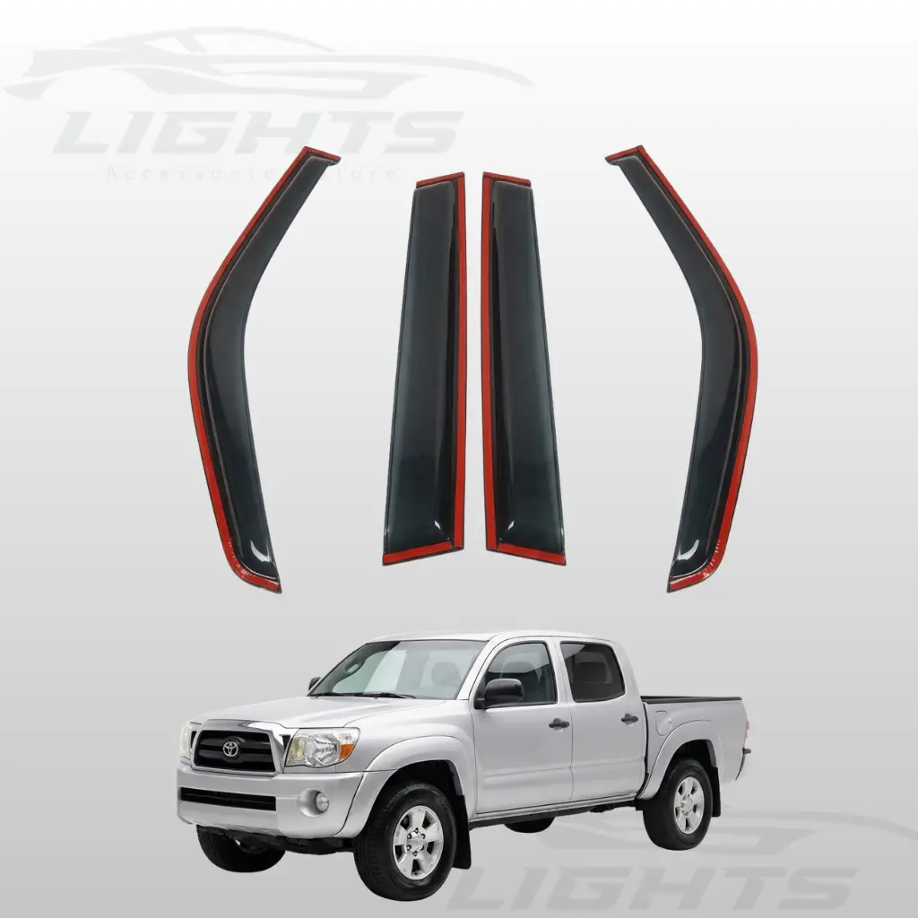 Botaguas compatibles con Toyota Tacoma 2005-2015 doble cabina.