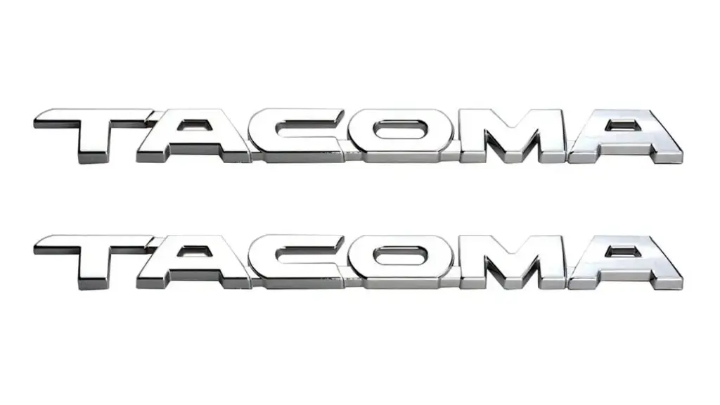 Emblema de puerta para Toyota Tacoma 2005-2024. 
