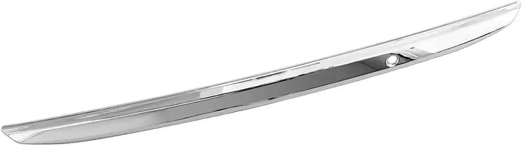 Moldura cromada de compuerta compatible con Toyota Corolla 2009-2010.