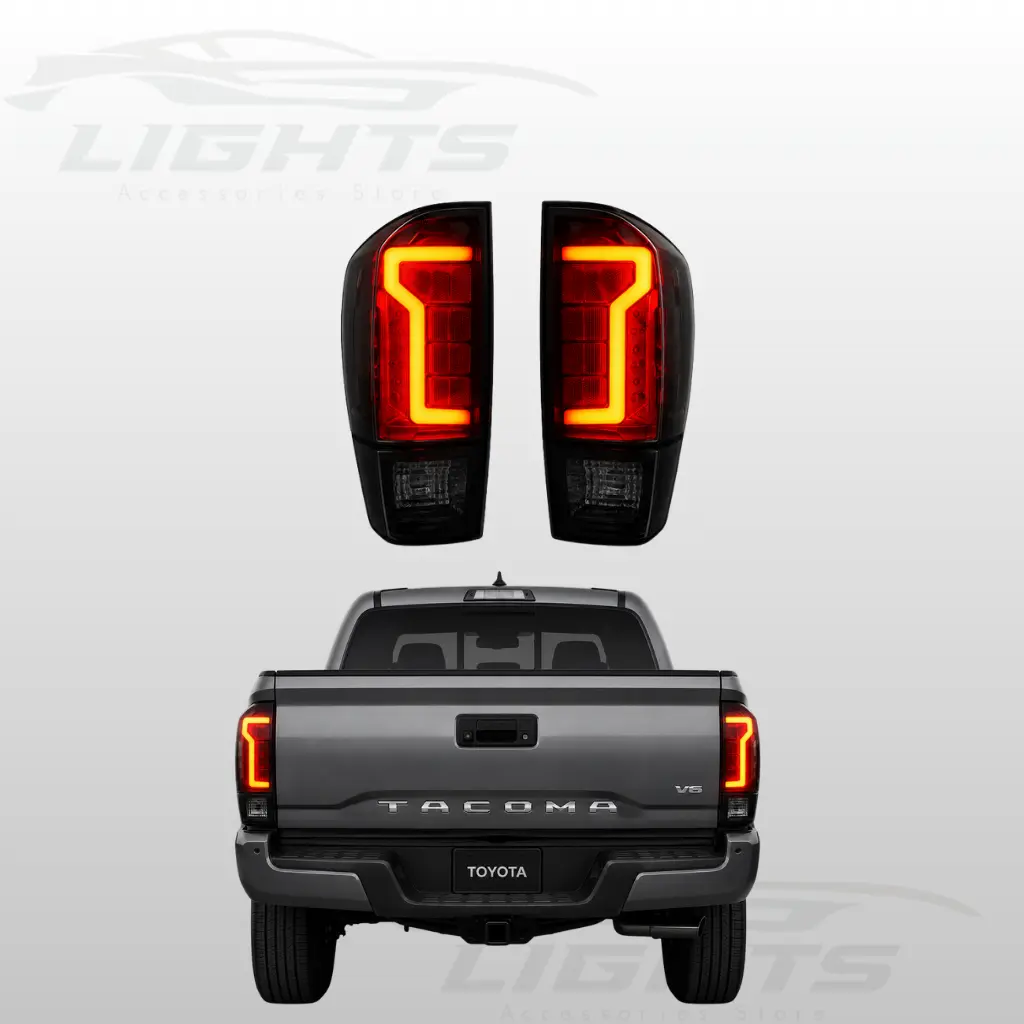 Stop led black-housing compatible con Toyota Tacoma 2016-2023.