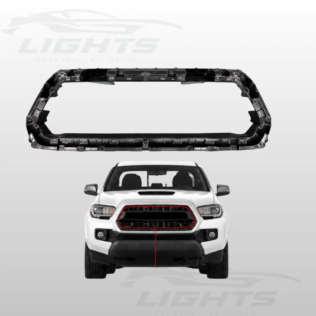 Marco de parrilla delantera para Toyota Tacoma 2016-2023.