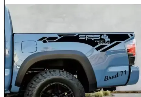 Sticker Toyota Tacoma SR5 Off Road/faldón