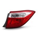 Conjunto de luces traseras exteriores, compatibles con Toyota corolla 2014-2016.