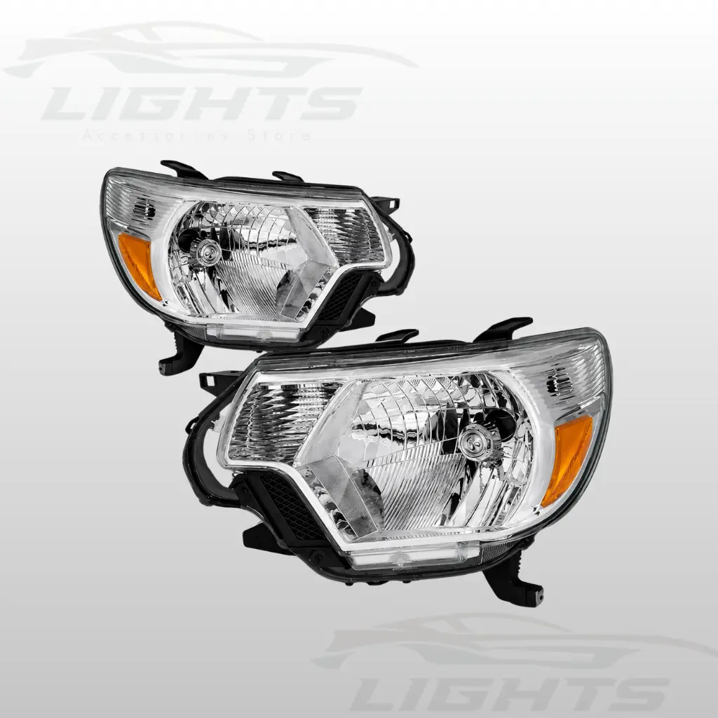 Foco cromado compatible con Toyota Tacoma 2012-2015
