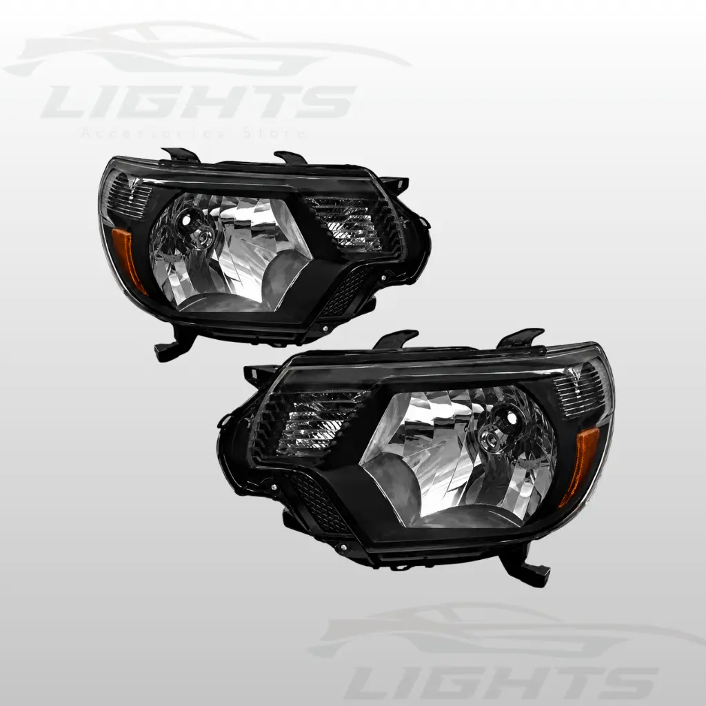 Foco negro compatible con Toyota Tacoma 2012-2015