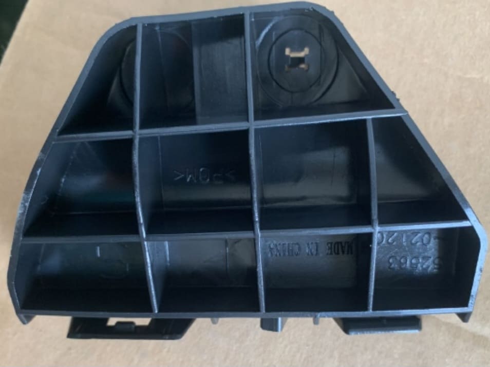 Soporte de bumper trasero, compatible con Corolla 2009-2013.