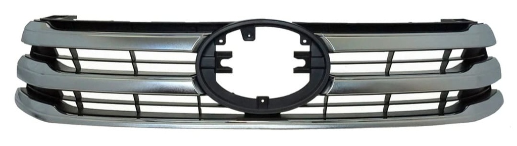 Parrilla frontal cromada compatible con  TOYOTA HILUX 2015-2018.