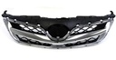 Parrilla superior delantera, cromada, compatible con Toyota Corolla 2011-2013.