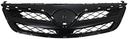 Parrilla delantera de color negro, compatible con Toyota Corolla 2011-2013.