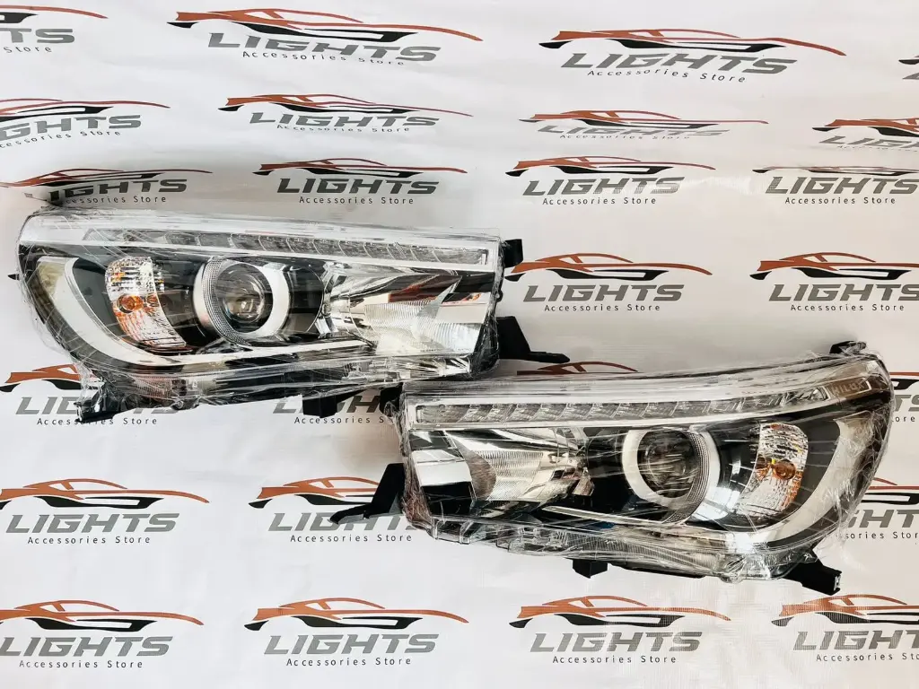 Conjunto de focos LED, compatibles con Toyota Hilux 2016-2020.