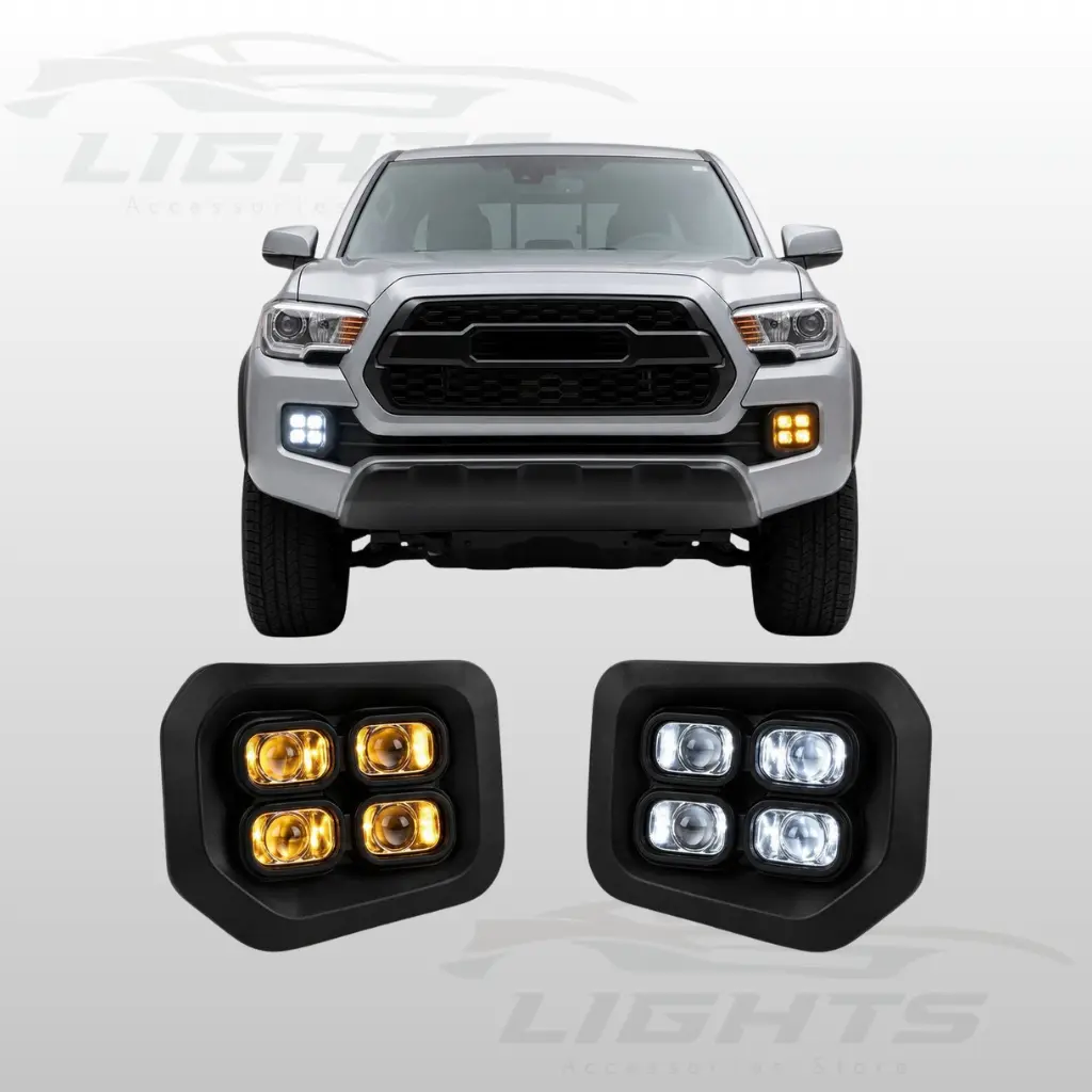 Halógena led compatible con Toyota Tacoma 2016-2023.