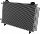 Condensador de A/C compatible con Toyota Corolla 2003-2004.