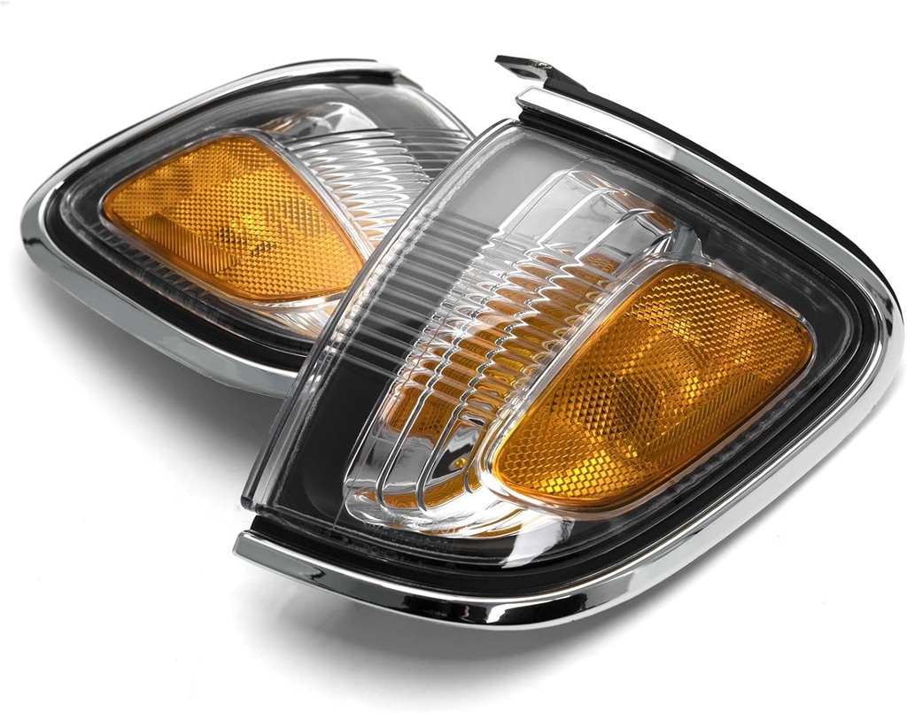 Vías frontales del exterior del foco principal para Toyota Tacoma 2002-2004 (Cromo)