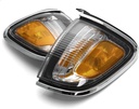 Vía cromada frontal exterior del foco principal para Toyota Tacoma 2002-2004.