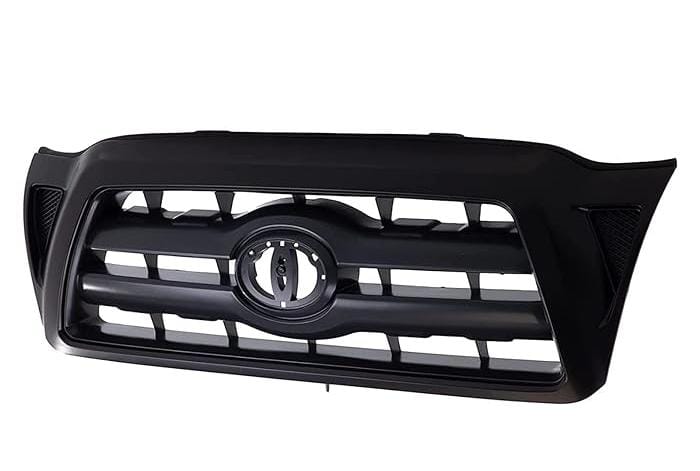 Parrilla superior en color negro, compatible con Toyota Tacoma 2005-2011.