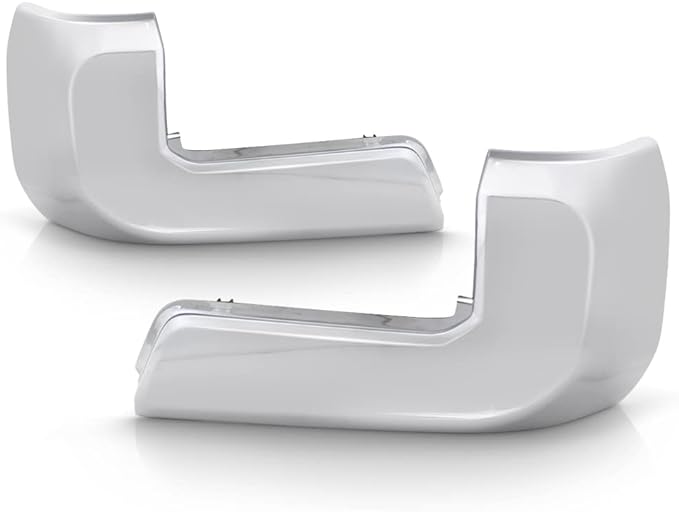 Extremos cromados del bumper trasero compatible con Toyota Tacoma 2016-2022.