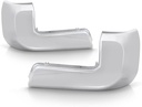 Extremos cromados del bumper trasero compatible con Toyota Tacoma 2016-2022.