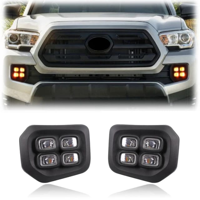 Conjunto de halógenas  led compatibles con Toyota Tacoma 2016-2023.
