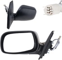 Espejos retrovisores compatibles con Toyota Corolla 2009-2010. Conector eléctrico de 5 pines con villa.