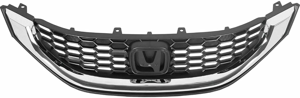 Parrilla superior compatible con Honda Civic 2013-2015.