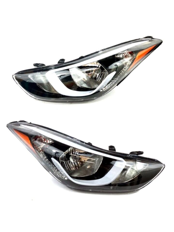 Conjunto de focos compatibles con Hyndai Elantra 2017-2018.