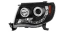 Focos  Led de fondo negro compatibles con Toyota Tacoma 2005-2011.