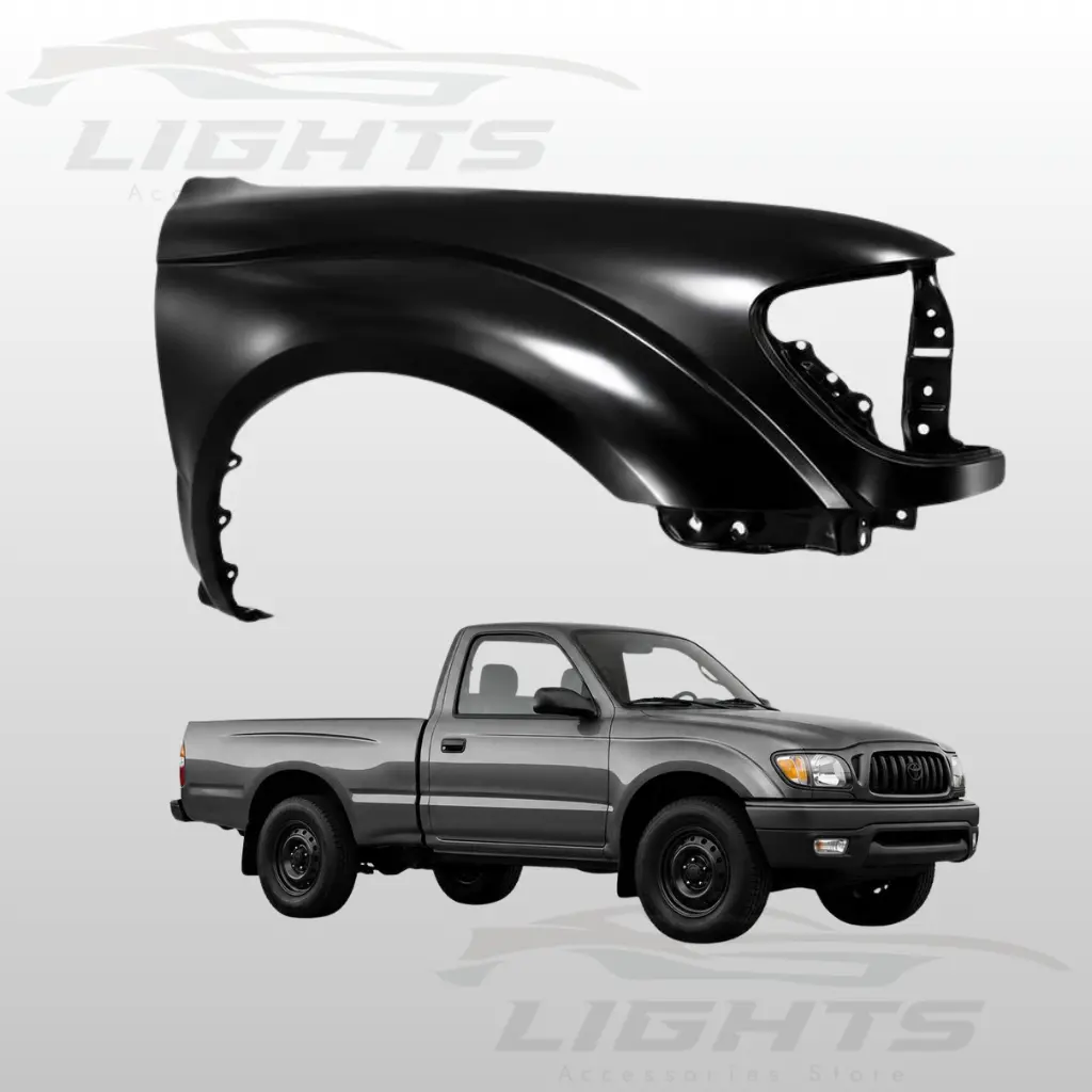 Guardafango compatible con Toyota Tacoma 2001-2004 sencilla.
